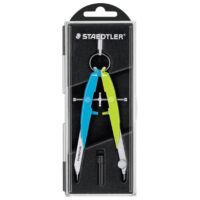Šestar s preciznim podešavanjem mars comfort neon staedtler 556 00-n1 plavo/zeleni blister (49157)