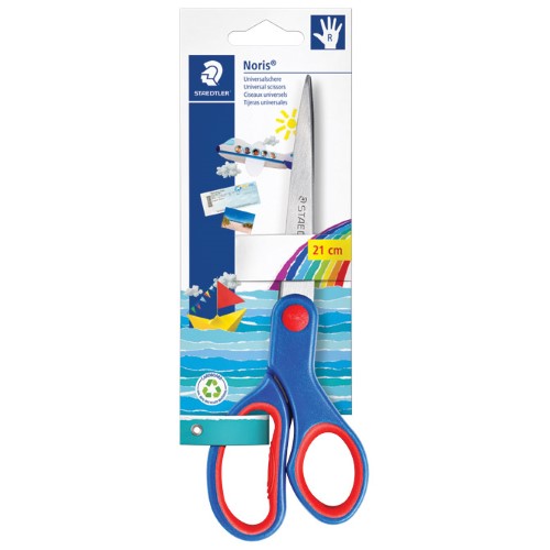 Škare školske 21cm noris club staedtler 965 21 nbk blister (49161)