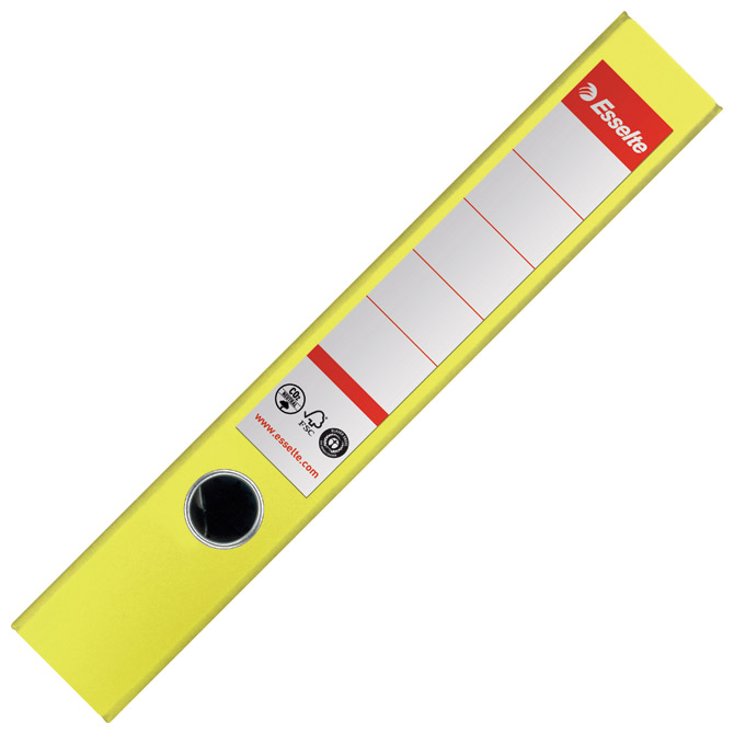 Registrator A4 uski samostojeći co2 neutral vivida esselte 627573 žuti (49217)