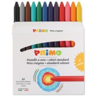Boje voštane 12boja kartonska kutija primo cmp.0501pc12e blister (49317)