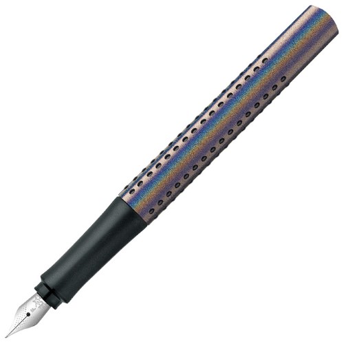 Nalivpero grip 2011 (f) glam faber castell 140843 biserno srebrna (49407)