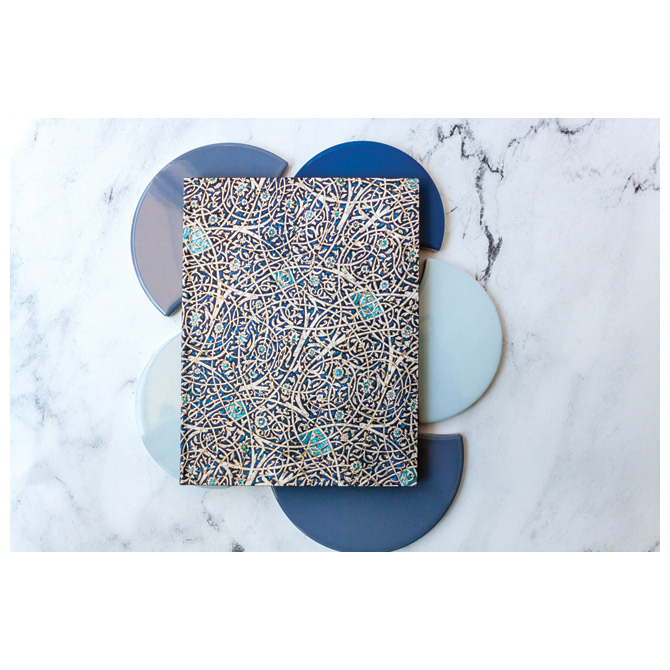 Notes 13x18cm-midi crte 88l bez zatvaranja granada turquoise flexis paperblanks fb8216-3 (49509)