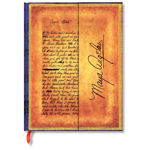 Notes 18x23cm-ultra crte 72l magnet angelou, i know why the caged bird sings paperblanks pb8184-5 (49
