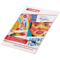 Blok-papir za akrilne/uljne boje 10 listova A4 300g edding (49663)