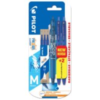 Roler gel 0,7mm frixion ball clicker piši-briši plus refili 3/1 plus 2x ol,kem,gratis pilot pla blist