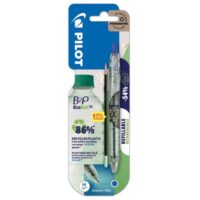 Olovka kemijska b2p ecoball begreen pilot bp-b2peb-m-bg-l plava plus refil blister (49740)
