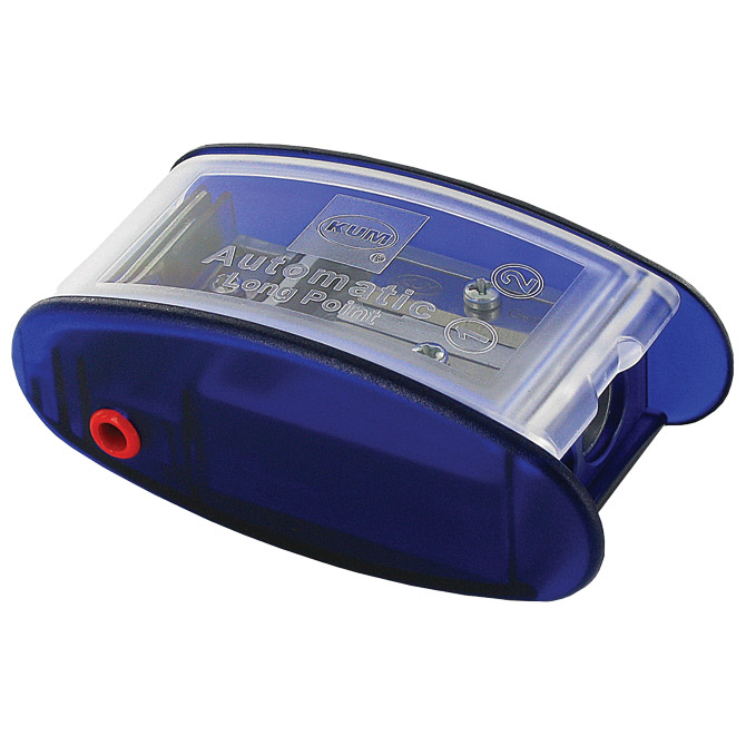 Šiljilo metalno 4rupe-za olovke i 2mm tehničke automatic as2m kum,1053122 pla/pro blister (49986)