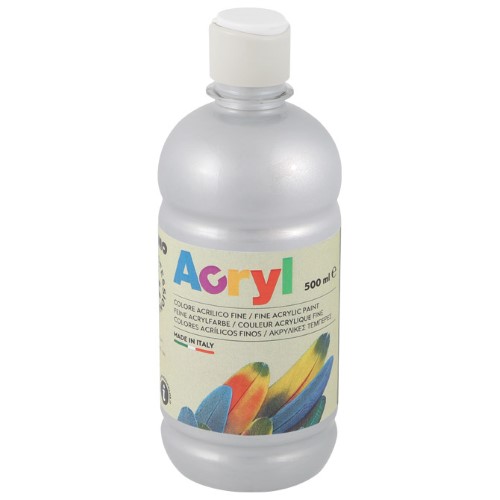 Boja akrilna 500ml cmp.4003ta500910 srebrna (50402)