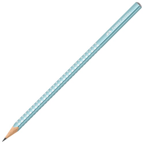 Olovka grafitna b sparkle faber castell 118262 metalik tirkizna (50626)