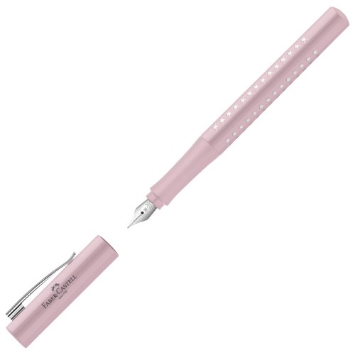 Nalivpero sparkle (m) faber castell 140875 metalik rozo (50628)