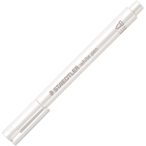 Marker nepermanentni 1-2mm metallic pen staedtler 8323-0 bijeli (50747)