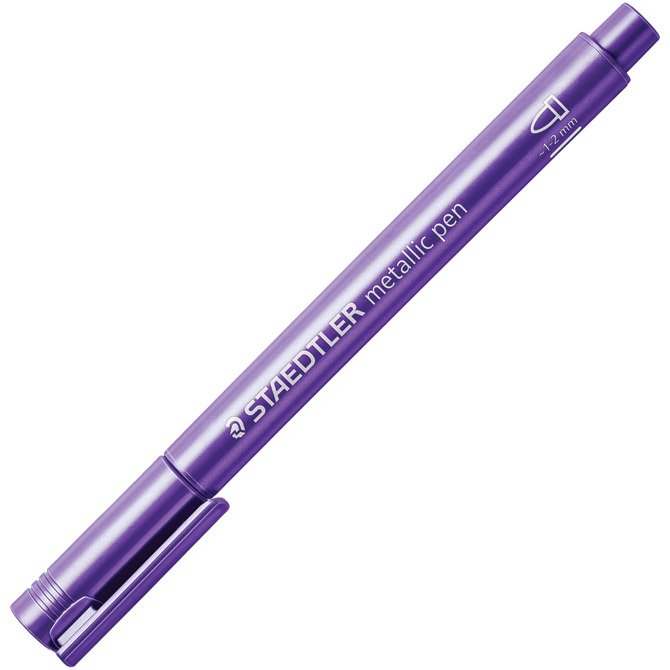 Marker nepermanentni 1-2mm metallic pen staedtler 8323-623 ljubičasti (50749)