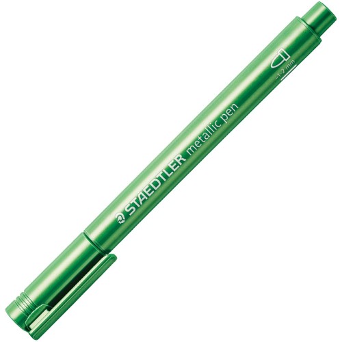 Marker nepermanentni 1-2mm metallic pen staedtler 8323-553 zeleni (50751)