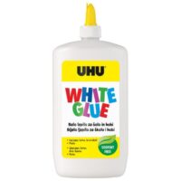 Ljepilo tekuće 480g white glue uhu 1001003873 bijelo (51261)