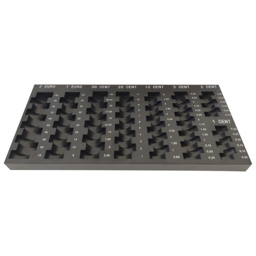 Podložak za kovanice eur 314x147x19mm sbo 075 (51298)