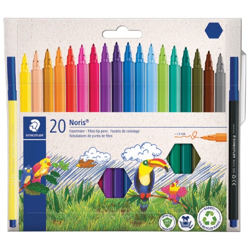 Flomaster školski 20boja noris staedtler 326 c20 (51369)