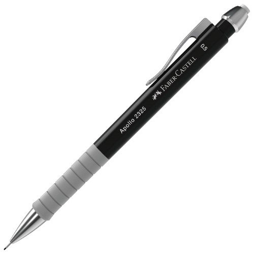 Olovka tehnička 0,5mm grip apollo faber castell 232504 crna (51419)