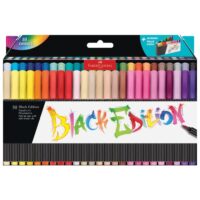 FLOMASTER BRUSHPEN 50BOJA BLACK EDITION FABER CASTELL 116454 BLISTER (51529)