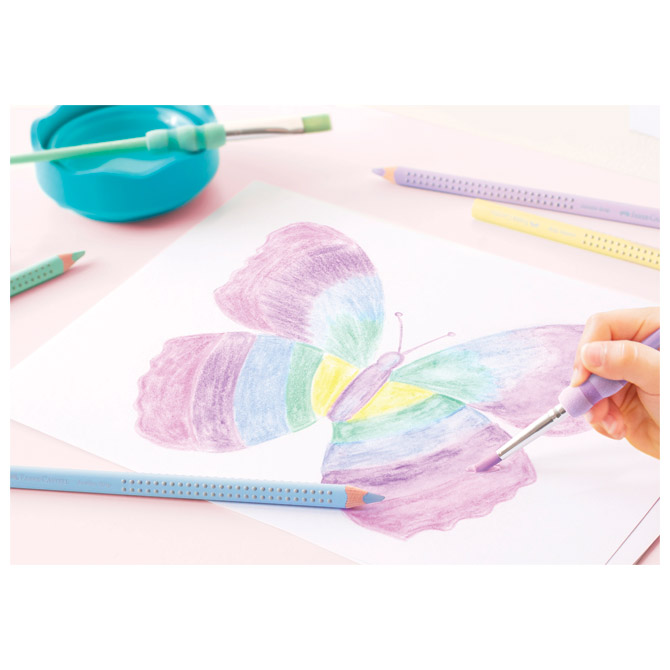 Boje drvene 5boja jumbo grip pastel faber castell 110991 (51537)