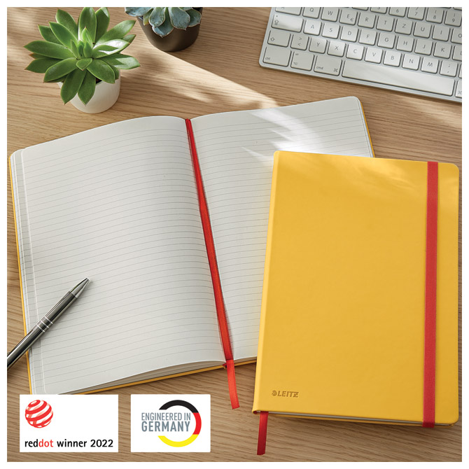 Notes b5 crte 80l 100g s gumicom cosy leitz 44830019 žuti (51567)