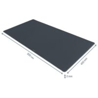 Mapa stolna 80x40cm cosy leitz 52680089 siva (51573)