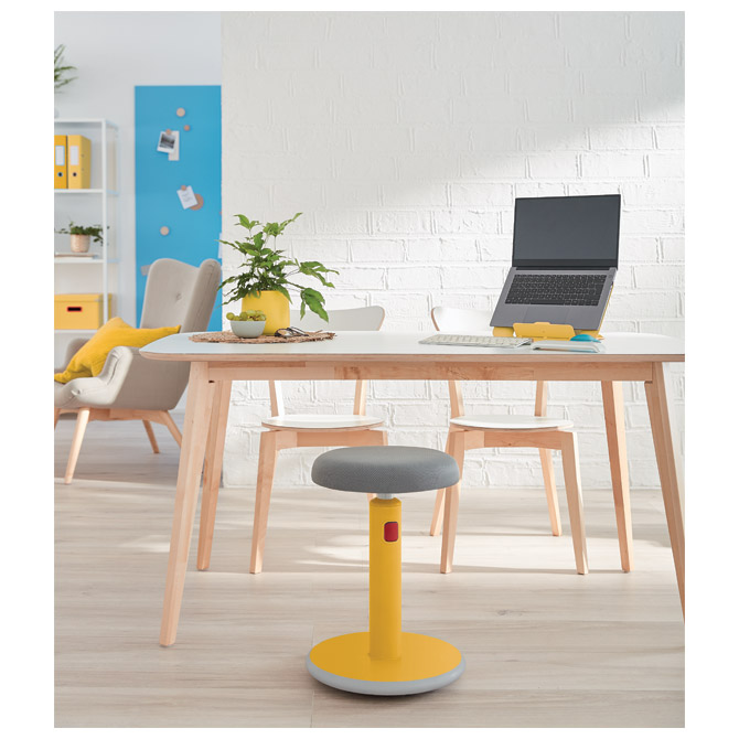 Stolica ergonomska sit-stand 2u1 ergo cosy active leitz 65180019 žuta (51647)