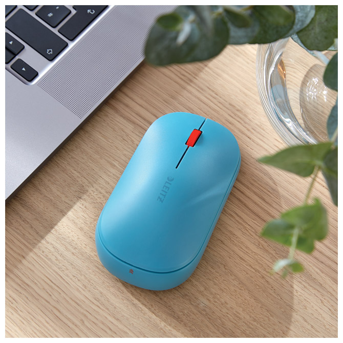 Miš USB 3tipke optički bežični cosy leitz 65310061 plavi (51652)