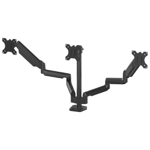 Držač za monitor trostruki platinum fellowes 8042601 crni (51683)