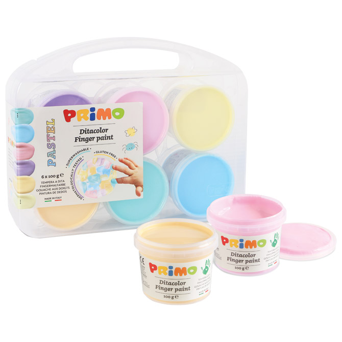 Boja tempera za ruke 100g u čaši 6boja cmp.2212td6past (51737)