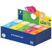 Šiljilo-gumica pvc s pvc kutijom 1rupa staedtler 511 se (52238)