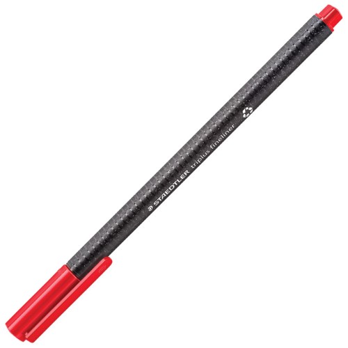 Flomaster fineliner 0,3mm reciklirani triplus staedtler 334 r-2 crveni (52248)