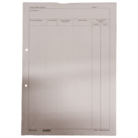 Obrazac h-6 građevinski list (uložak) pk100 fokus (52430)