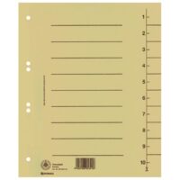 Pregrada kartonska A4 250g pk100 donau 8610001-25 krem (52445)