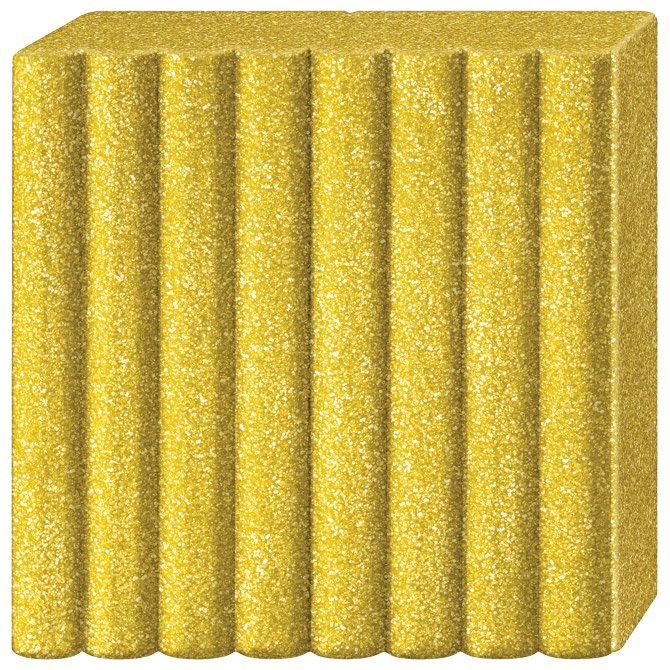 Masa za modeliranje 57g fimo effect glitter staedtler 8010-112 glitter zlatna (52497)