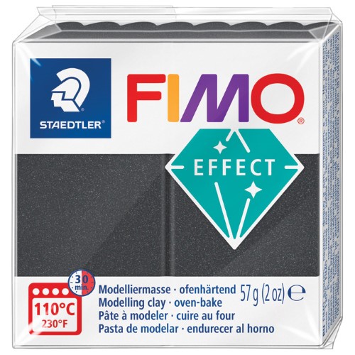 Masa za modeliranje 57g fimo effect metallic staedtler 8010-91 metalik siva (52505)