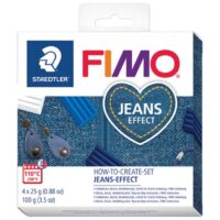 Set za modeliranje fimo soft "jeans effect" staedtler 8025 htc2 blister (52507)