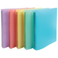 Mapa uložna 4ringa-fi30mm A4 pp chromaline pastel exacompta 51970e sortirano prozirna (52509)