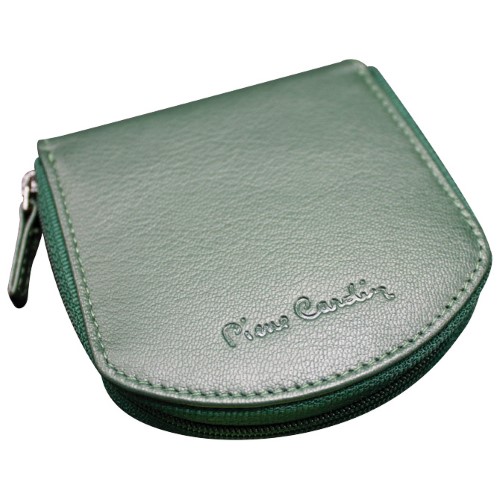 NOVČANIK ZA SITAN NOVAC KOŽNI UNISEX PIERRE CARDIN (POTKOVA) 10 TILAK77 ZELENI * DO ISTEKA ZALIHA (52544)