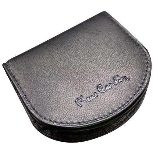 NOVČANIK ZA SITAN NOVAC KOŽNI UNISEX PIERRE CARDIN (POTKOVA) 18 TILAK77 CRNI * DO ISTEKA ZALIHA (52545)