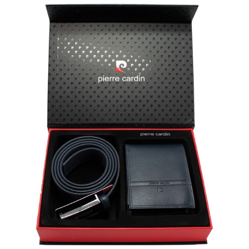 Set kožni muški pierre cardin tamnoplavi (52748)