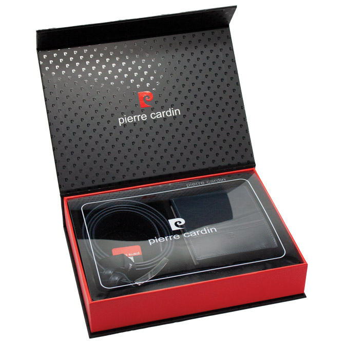 Set kožni muški pierre cardin tamnoplavi (52748)
