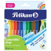 Flomaster školski 12boja colorella star pelikan 822305 blister (52908)