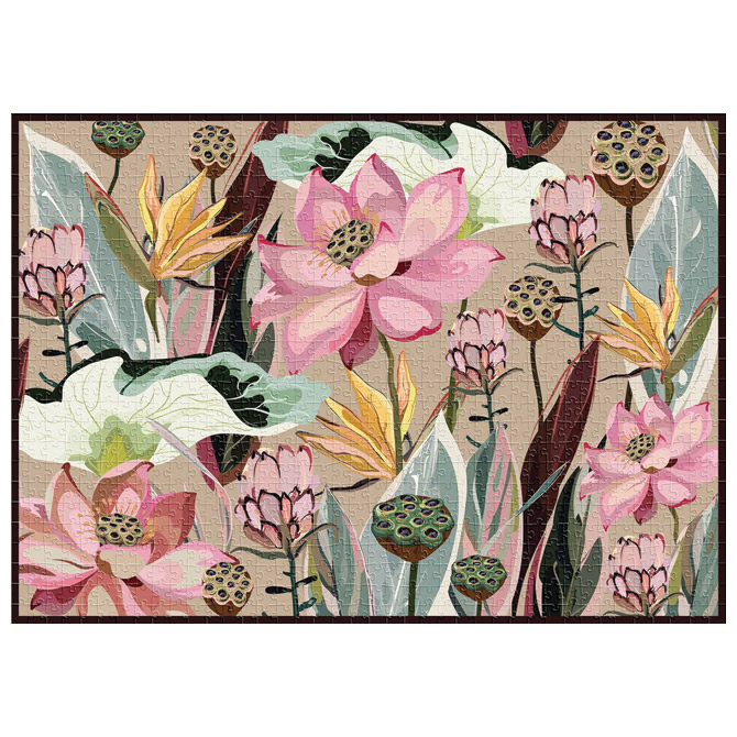 Puzzle 1000 kom flowers 2 interdruk (52968)