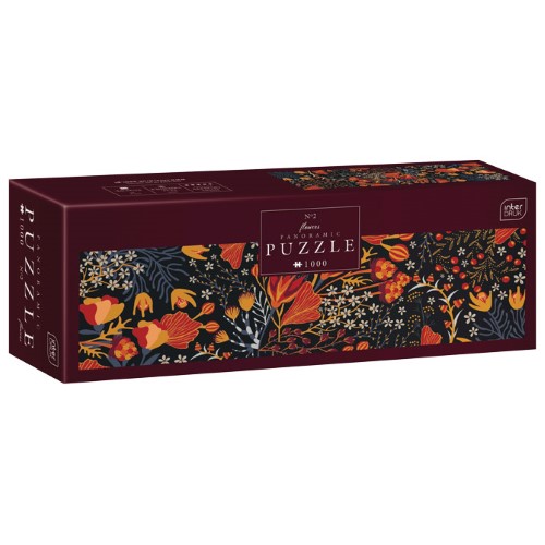 Puzzle 1000 kom (panorama) flowers 2 interdruk (52974)