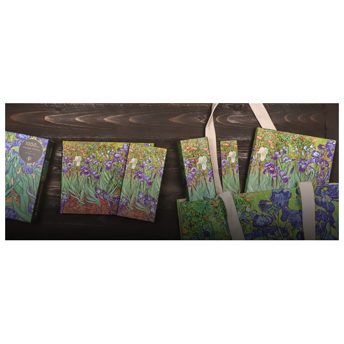 Puzzle 1000 kom van gogh irises paperblanks pa8240-8 (53066)