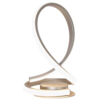 Svjetiljka stolna led design silicon plus alu avide bijelo-srebrna (53509)