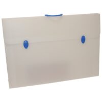 Torba-kofer pp-tvrdi 750x530x40mm ri,plast 6353754201 prozirno bijela/sort ručka (53546)