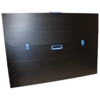 Torba-kofer pp-tvrdi 1040x750x450m 2 ručke ri,plast 6375044213 crna/sort (53548)