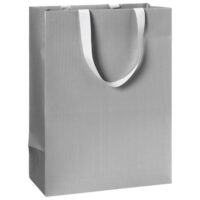 Vrećice ukrasne 23x30x13 cm jednobojne stewo 7821 96 srebrne blister (53650)