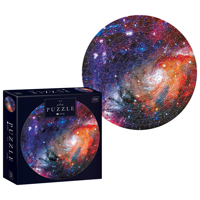 Puzzle 500 kom okrugle galaxy 1 interdruk (54124)